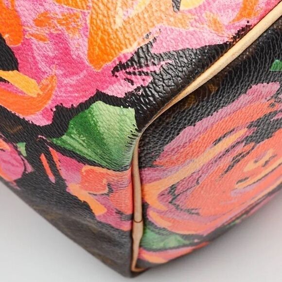 EXTREMELY RARE Louis Vuitton Roses Stephen Sprouse Monogram Speedy 30 - Picture 4 of 7